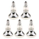 Maxbell 5-Piece R50 Reflector Tungsten Filament Spotlight Bulb Lava Lamp SES E14 60W