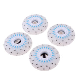 Maxbell 8pcs High Quality Brand New Flash Roller Skates Wheels Light Durable 80mm Blue