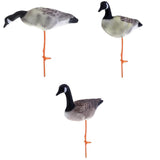 Maxbell 3Pcs Full Body Goose Hunting Shooting Decoys Lawn Ornaments Decors 3 Models