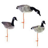 Maxbell 3Pcs Full Body Goose Hunting Shooting Decoys Lawn Ornaments Decors 3 Models