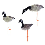 Maxbell 3Pcs Full Body Goose Hunting Shooting Decoys Lawn Ornaments Decors 3 Models