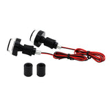 Maxbell Universal Motorcycle 22mm Handlebar Waterproof LED Turn Signal Lights Black