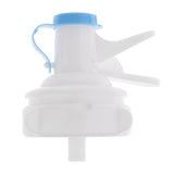 Maxbell 2 Pieces White Water Dispenser Valve Top Spigot Bibcock for 55mm Top 3/5 Gallon Water Bottle