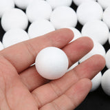 Maxbell 300 Pieces Mini Modelling Polystyrene Styrofoam Foam Ball Ornaments DIY Materials 15/25/27mm