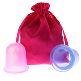 Maxbell 6 Pieces Silicone Anti Cellulite Massage Vacuum Cupping Body Cups With Bag