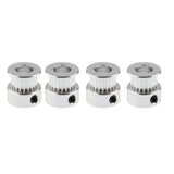 Maxbell 4 Pieces 2GT-20T Timing Pulley Belt Gear Wheel 8mm Bore for 6mm Width Belt