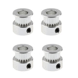 Maxbell 4 Pieces 2GT-20T Timing Pulley Belt Gear Wheel 8mm Bore for 6mm Width Belt