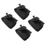 Maxbell 4pcs Replacement Scuba Dive Weight Belt Pocket Pouch with Quick Release Buckle 5.5" x 4.7"