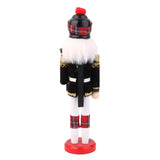 Maxbell 2 Pieces Wooden Handpainted Soldier Nutcracker Toy Xmas Ornament 30CM