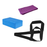 Maxbell Complete Yoga Kit For Beginners - Everything You Need To Get Started - Yoga Exercise Blocks, Yoga Strap, Yoga Towel Set and Carry Case - Perfect Gift gor Yogis
