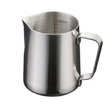 Maxbell Stainless Steel Coffee Frothing Milk Tea Latte Jug with Scale+Coffee Tamper