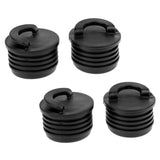 Maxbell 4 Pieces Kayak Canoe Boat Raft Scupper Stopper Bung Drain Holes Plugs