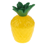 Maxbell 2/set Tropical Pineapple Coconut Shaped Drink Cups & Straw for Hawaiian Luau Beach Party