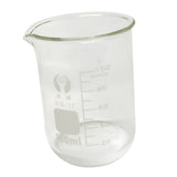 Maxbell Clear 100ml+150ml Borosilicate Glass Beaker Laboratory Home Glassware Measuring Cup Beaker