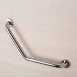 Maxbell 2Pcs/Set Stainless Steel Safety Bathroom Shower Tub Grab Bar Handle Rail Support - 40cm, 55cm