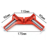 Maxbell 4 Pieces 90 Right Angle Picture Frame Corner Clamp Holder Woodworking Tool