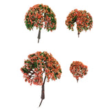 Maxbell Set 24pcs Fir Trees Model Garden Wargame Train Railway Scenery Part Display