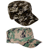 Maxbell 2 Pieces Mens Camouflage Hat Camo Hunting Fishing Baseball Cap Snapback Hat