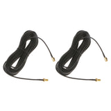 Maxbell 2x9Meter RP-SMA Male and RP-SMA Female Wireless Wifi Antenna Extension Cable