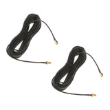 Maxbell 2x9Meter RP-SMA Male and RP-SMA Female Wireless Wifi Antenna Extension Cable