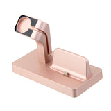 Maxbell For Apple Watch Stand, For iPhone Docking Station, 2-in-1 Multi-Charging Station Hub for Apple Watch Series and All Smart Phone
