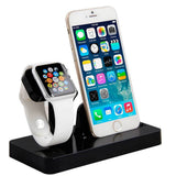 Maxbell For Apple Watch Stand, For iPhone Docking Station, 2-in-1 Multi-Charging Station Hub for Apple Watch Series and All Smart Phone