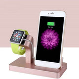 Maxbell For Apple Watch Stand, For iPhone Docking Station, 2-in-1 Multi-Charging Station Hub for Apple Watch Series and All Smart Phone