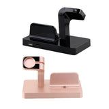 Maxbell For Apple Watch Stand, For iPhone Docking Station, 2-in-1 Multi-Charging Station Hub for Apple Watch Series and All Smart Phone