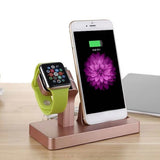 Maxbell For Apple Watch Stand, For iPhone Docking Station, 2-in-1 Multi-Charging Station Hub for Apple Watch Series and All Smart Phone