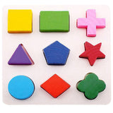 Maxbell 3 Sets Tangram Puzzles Children Educational Toys Colorful Wooden Brain Training Geometry Wooden Puzzles