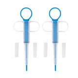 Maxbell 2Pcs Pet Dog Cat Capsule Tablet Pill Gun Piller Pusher Syringe Doser - Blue