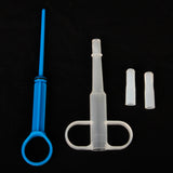 Maxbell 2Pcs Pet Dog Cat Capsule Tablet Pill Gun Piller Pusher Syringe Doser - Blue