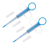 Maxbell 2Pcs Pet Dog Cat Capsule Tablet Pill Gun Piller Pusher Syringe Doser - Blue