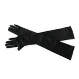 Maxbell Pack of 2 Grace Lady Formal Bridal Satin Banquet Party Wedding Opera Gloves Gift Long 21"