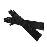 Maxbell Pack of 2 Grace Lady Formal Bridal Satin Banquet Party Wedding Opera Gloves Gift Long 21"