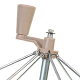 Maxbell 2 Pieces/Set Umbrella Swift Yarn Winder Hand Operated Ball Winder Bobbin Winder Holder Knitting Tool