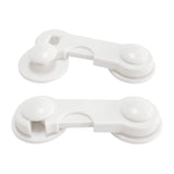 Maxbell Kids Baby Child Safety Latch Door Cupboard Latch Cabinet Drawer Fridge Lock Pack of 4