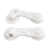 Maxbell Kids Baby Child Safety Latch Door Cupboard Latch Cabinet Drawer Fridge Lock Pack of 4