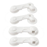 Maxbell Kids Baby Child Safety Latch Door Cupboard Latch Cabinet Drawer Fridge Lock Pack of 4