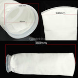 Maxbell 5Piece 150um Pre Filter Sock Bag Sock Reef Tank Aquarium Marine Bubble Sump