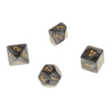 Maxbell 42 Pieces of Multi Sided D4-D20 Dice Die for Dungeons & Dragons TRPG Roleplaying Party Board Games Toys