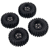 Maxbell 4Pcs 1/10 RC Crawler Tire Plastic Wheel for RC4WD D90 D110