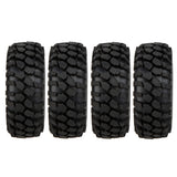 Maxbell 4Pcs 1/10 RC Crawler Tire Plastic Wheel for RC4WD D90 D110