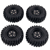 Maxbell 4Pcs 1/10 RC Crawler Tire Plastic Wheel for RC4WD D90 D110