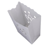 Maxbell 20 Pieces Heart Luminary Candle Lantern Bag Light Paper for Wedding Celebration