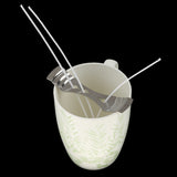 Maxbell 20cm Pre Waxed Candle Wicks with Sustainers Candle Wicks Holder for Candle Making Crafts