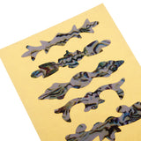 Maxbell Guitar Fretboard Decals Fingerboard Fret Map Stickers for Electric Bass Accessories