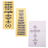 Maxbell Guitar Fretboard Decals Fingerboard Fret Map Stickers for Electric Bass Accessories