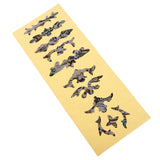 Maxbell Guitar Fretboard Decals Fingerboard Fret Map Stickers for Electric Bass Accessories
