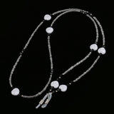 Maxbell 4pcs Gorgeous Beaded Chain Eyeglass Sunglasses Spectacles Cord Holder Strap